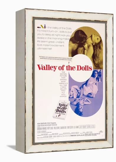 Valley of the Dolls, Sharon Tate, Patty Duke, Susan Hayward, 1967-null-Framed Stretched Canvas