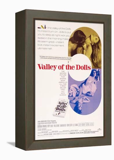 Valley of the Dolls, Sharon Tate, Patty Duke, Susan Hayward, 1967-null-Framed Stretched Canvas