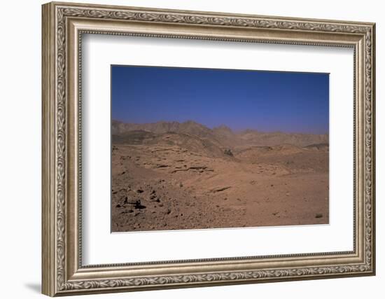 Valley of the Gazelles on the Road to St. Catherine's Monastery, Sinai Desert, Egypt-Nelly Boyd-Framed Photographic Print