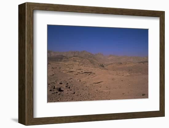 Valley of the Gazelles on the Road to St. Catherine's Monastery, Sinai Desert, Egypt-Nelly Boyd-Framed Photographic Print