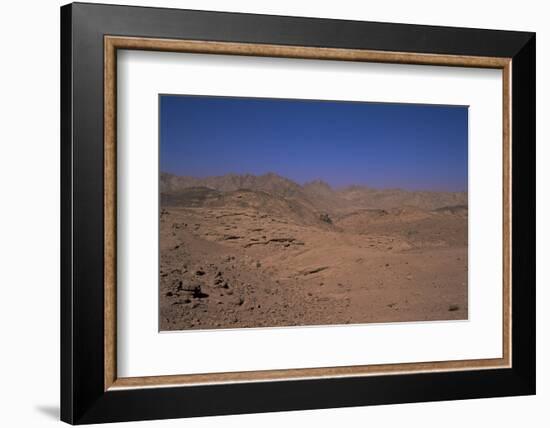 Valley of the Gazelles on the Road to St. Catherine's Monastery, Sinai Desert, Egypt-Nelly Boyd-Framed Photographic Print