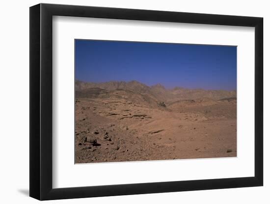 Valley of the Gazelles on the Road to St. Catherine's Monastery, Sinai Desert, Egypt-Nelly Boyd-Framed Photographic Print