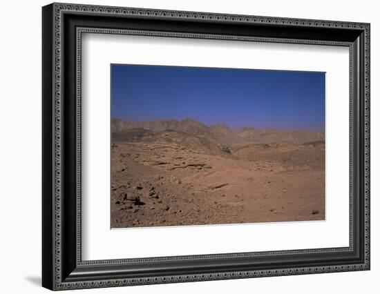 Valley of the Gazelles on the Road to St. Catherine's Monastery, Sinai Desert, Egypt-Nelly Boyd-Framed Photographic Print