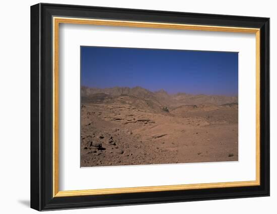 Valley of the Gazelles on the Road to St. Catherine's Monastery, Sinai Desert, Egypt-Nelly Boyd-Framed Photographic Print