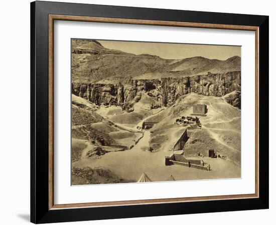 Valley of the Kings, C 1925-null-Framed Photographic Print