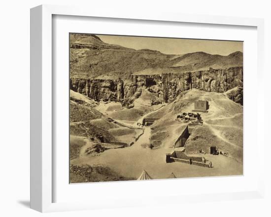 Valley of the Kings, C 1925-null-Framed Photographic Print