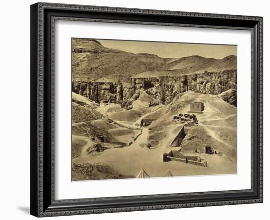 Valley of the Kings, C 1925-null-Framed Photographic Print