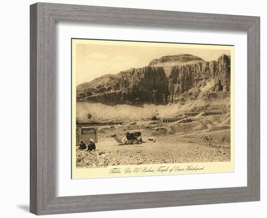 Valley of the Kings, Thebes-null-Framed Art Print