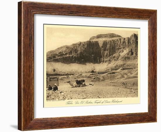 Valley of the Kings, Thebes-null-Framed Art Print