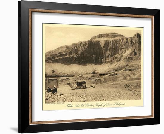 Valley of the Kings, Thebes-null-Framed Art Print