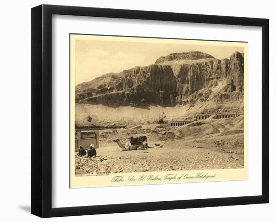 Valley of the Kings, Thebes-null-Framed Art Print