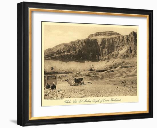 Valley of the Kings, Thebes-null-Framed Art Print