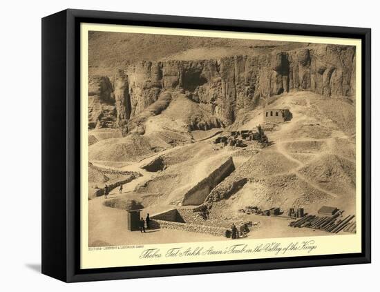 Valley of the Kings, Tut's Tomb-null-Framed Stretched Canvas