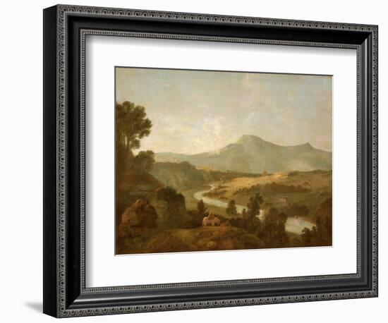 Valley of the Mawddach with Cader Idris (Oil on Canvas)-Richard Wilson-Framed Giclee Print