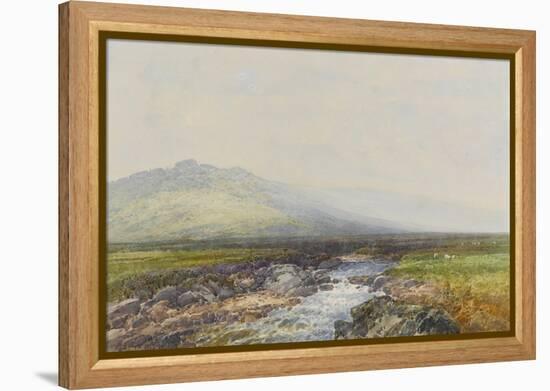 Valley of the Rocks on the West Okement , C.1895-96-Frederick John Widgery-Framed Premier Image Canvas