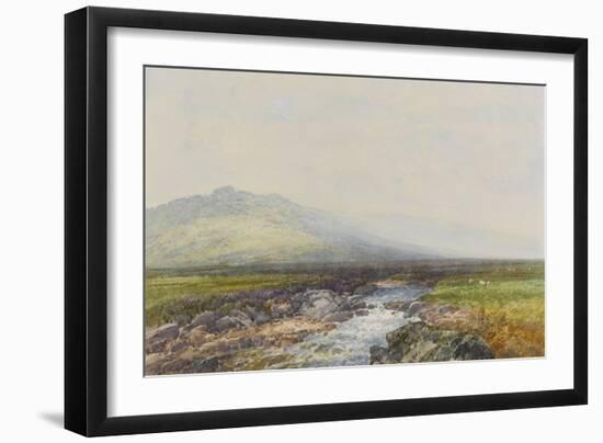 Valley of the Rocks on the West Okement , C.1895-96-Frederick John Widgery-Framed Giclee Print