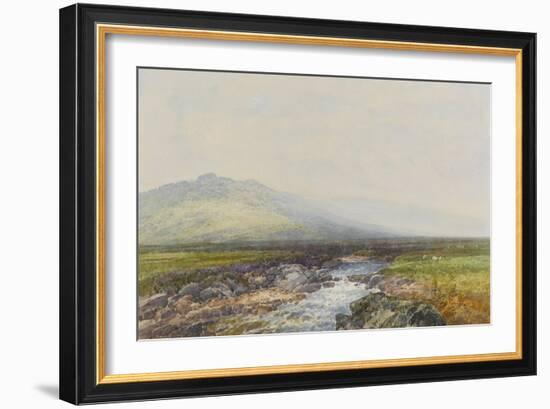 Valley of the Rocks on the West Okement , C.1895-96-Frederick John Widgery-Framed Giclee Print