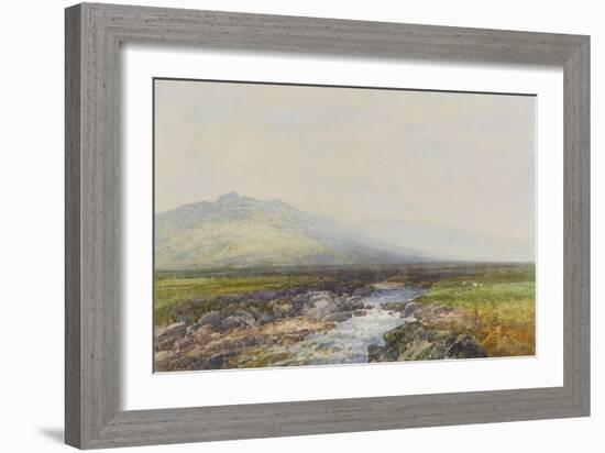 Valley of the Rocks on the West Okement , C.1895-96-Frederick John Widgery-Framed Premium Giclee Print