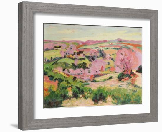 Valley of the Sedelle, 1916-Armand Guillaumin-Framed Giclee Print