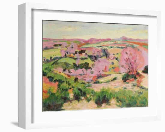 Valley of the Sedelle, 1916-Armand Guillaumin-Framed Giclee Print