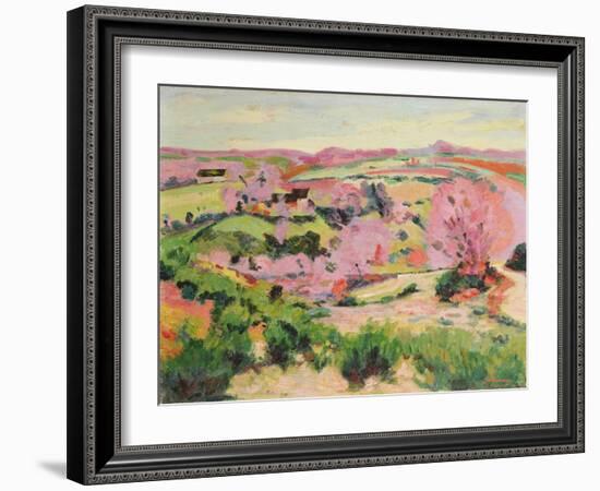 Valley of the Sedelle, 1916-Armand Guillaumin-Framed Giclee Print