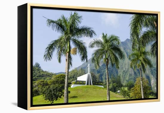 Valley of the Temples, Kaneohe, Oahu, Hawaii-Michael DeFreitas-Framed Premier Image Canvas