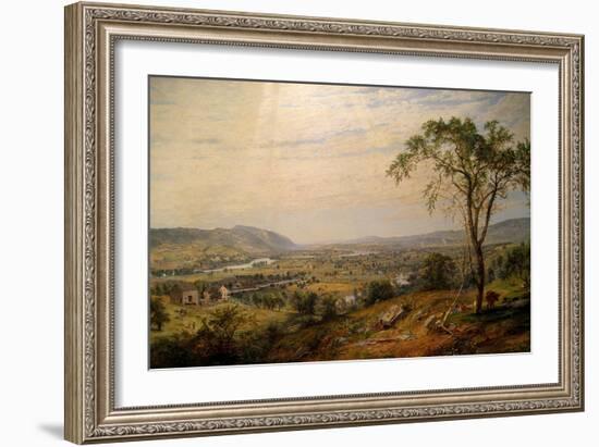 Valley of Wyoming-Jasper Francis Cropsey-Framed Art Print