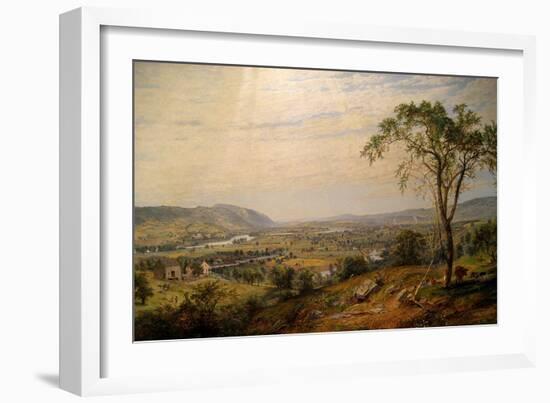 Valley of Wyoming-Jasper Francis Cropsey-Framed Art Print