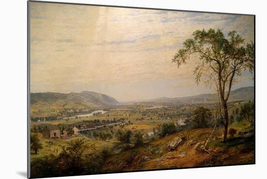 Valley of Wyoming-Jasper Francis Cropsey-Mounted Art Print