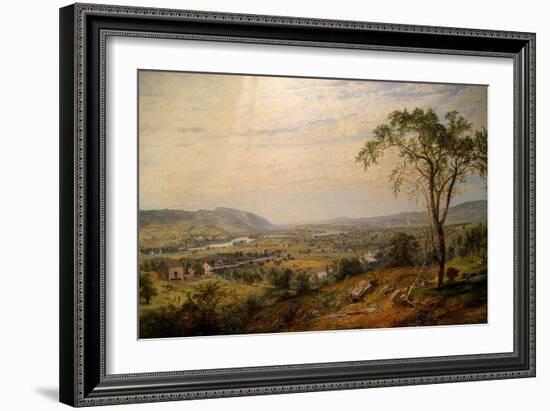 Valley of Wyoming-Jasper Francis Cropsey-Framed Art Print