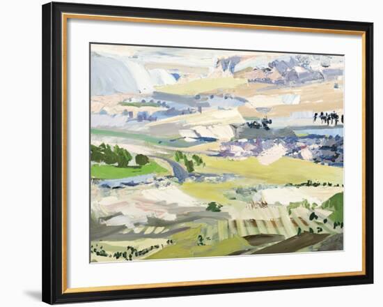 Valley Patterns-Lise Temple-Framed Giclee Print