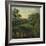 Valley Scene with Trees-John Constable-Framed Giclee Print