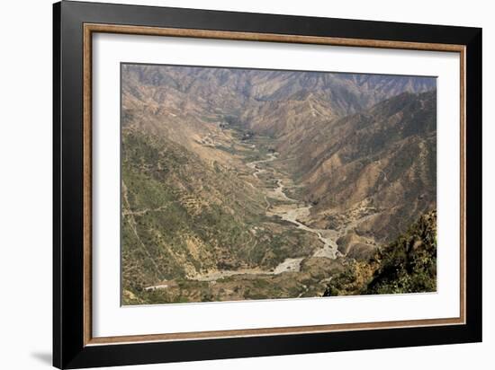 Valley Seen from the Old Road from Asmara to Massawa-Augusto Leandro Stanzani-Framed Photographic Print