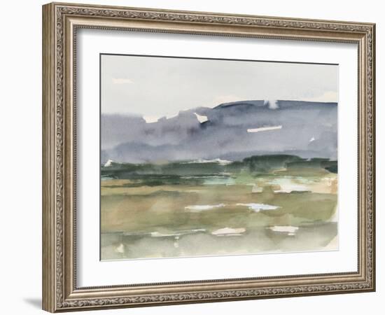 Valley View Watercolor II-Ethan Harper-Framed Art Print