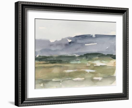 Valley View Watercolor II-Ethan Harper-Framed Art Print