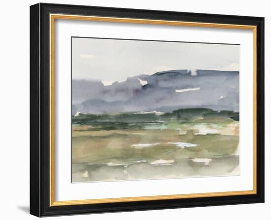 Valley View Watercolor II-Ethan Harper-Framed Art Print