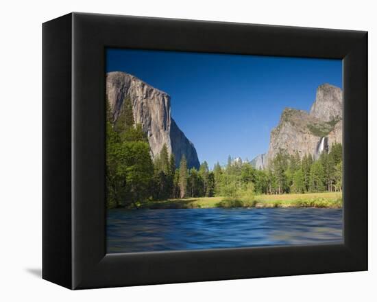 Valley View with El Capitan, Yosemite National Park, CA-Jamie & Judy Wild-Framed Premier Image Canvas