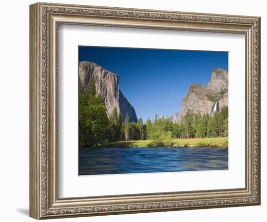 Valley View with El Capitan, Yosemite National Park, CA-Jamie & Judy Wild-Framed Photographic Print