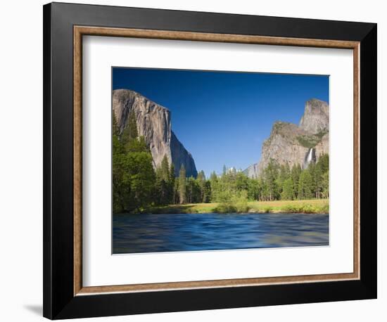 Valley View with El Capitan, Yosemite National Park, CA-Jamie & Judy Wild-Framed Photographic Print