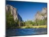 Valley View with El Capitan, Yosemite National Park, CA-Jamie & Judy Wild-Mounted Photographic Print