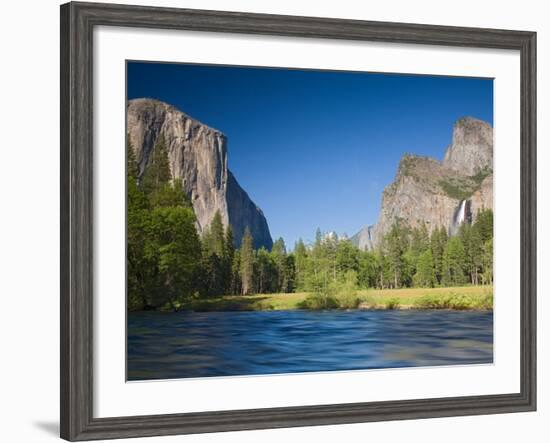 Valley View with El Capitan, Yosemite National Park, CA-Jamie & Judy Wild-Framed Photographic Print