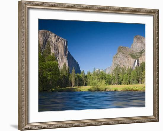 Valley View with El Capitan, Yosemite National Park, CA-Jamie & Judy Wild-Framed Photographic Print