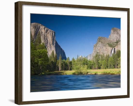 Valley View with El Capitan, Yosemite National Park, CA-Jamie & Judy Wild-Framed Photographic Print