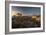 Valleys Below Pai Inacio in Chapada Diamantina National Park in Bahia State at Sunset-Alex Saberi-Framed Photographic Print