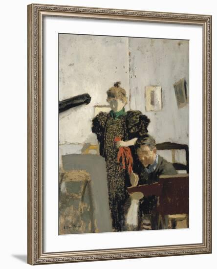 Vallotton and Natanson-Édouard Vuillard-Framed Giclee Print