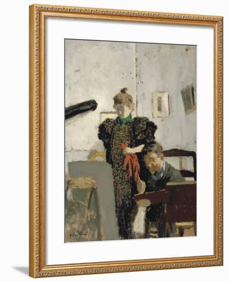 Vallotton and Natanson-Édouard Vuillard-Framed Giclee Print