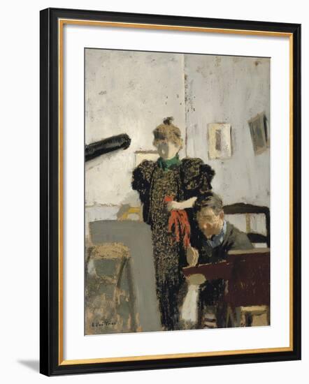 Vallotton and Natanson-Édouard Vuillard-Framed Giclee Print