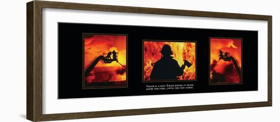 Valor - Firefighters Tryp-Unknown Unknown-Framed Photo