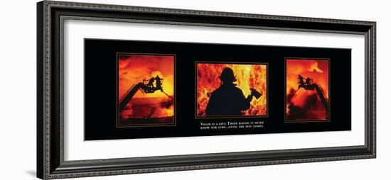 Valor - Firefighters Tryp-Unknown Unknown-Framed Photo