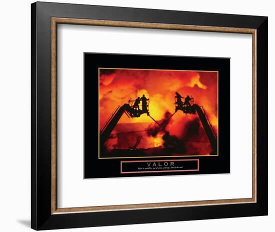 Valor - Firefighters-Unknown Unknown-Framed Photo